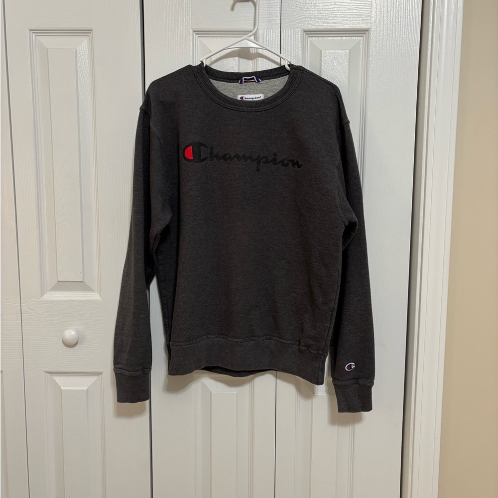 Champion Gray Athletic Sweatshirt